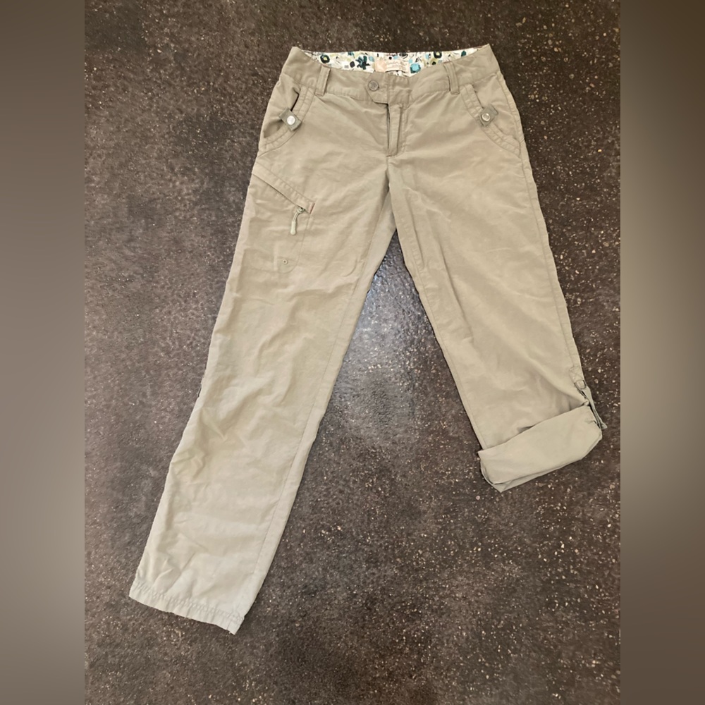 Gander Mountain women’s lightweight convertible hiking pant size 2